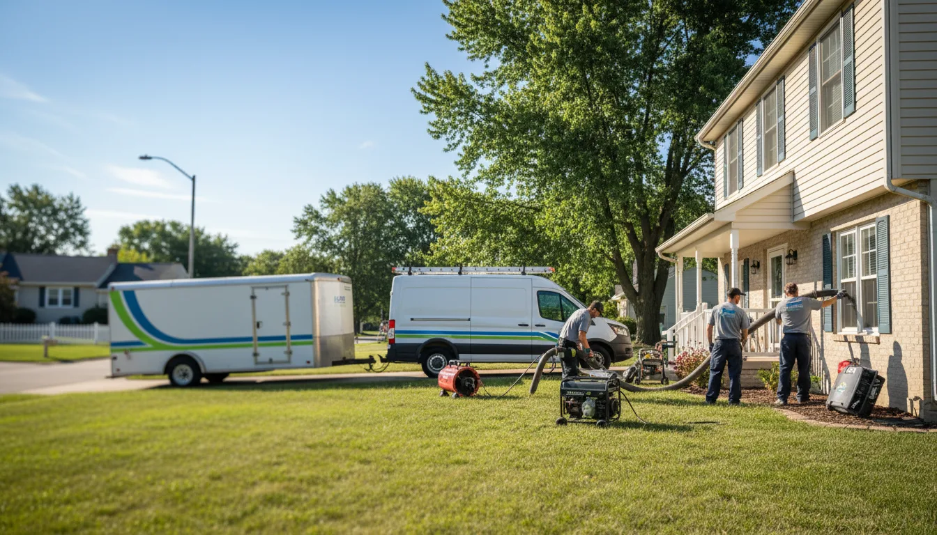 Flooded Basement Restoration And Cleanup With Repair in Arma, KS near me